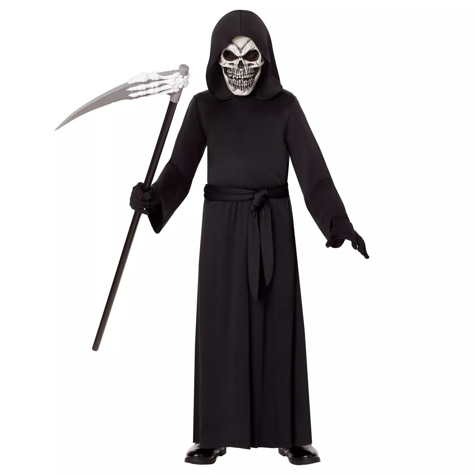 Kids Black Robe and Mask
