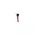 Black Fishnet Plus Size Tights