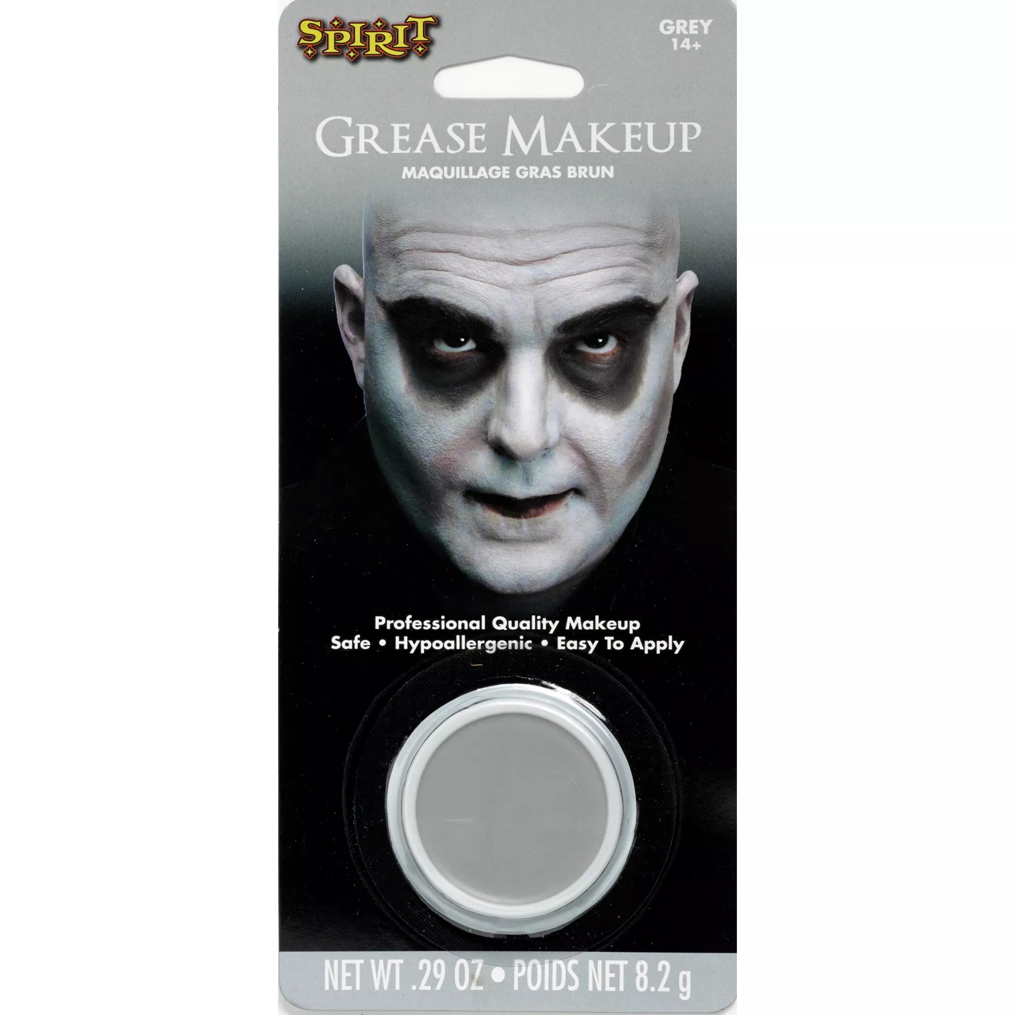 Gray Grease Makeup