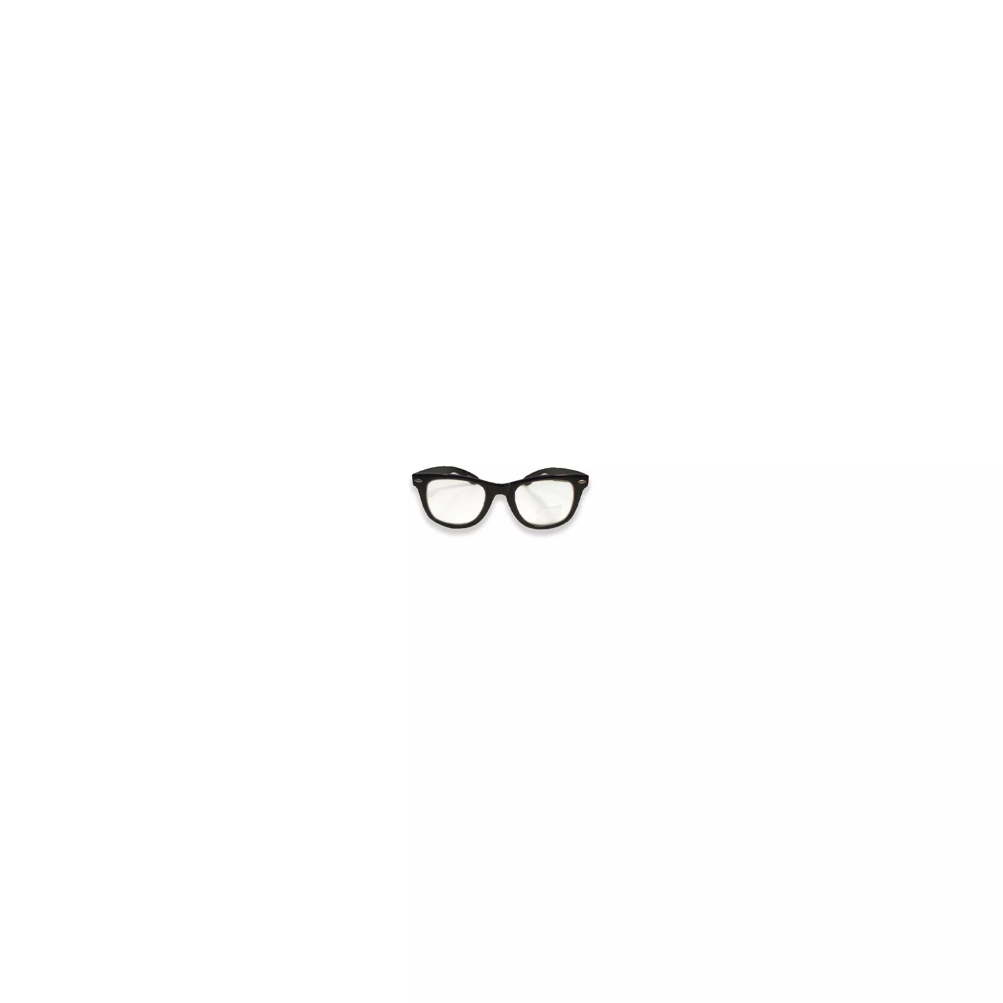 Bluesy Black Glasses