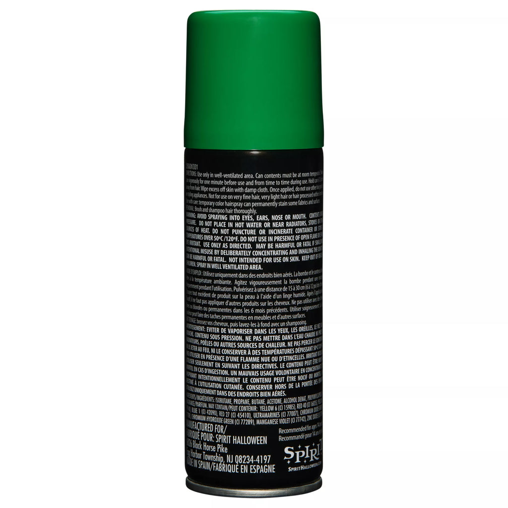 Green Hairspray