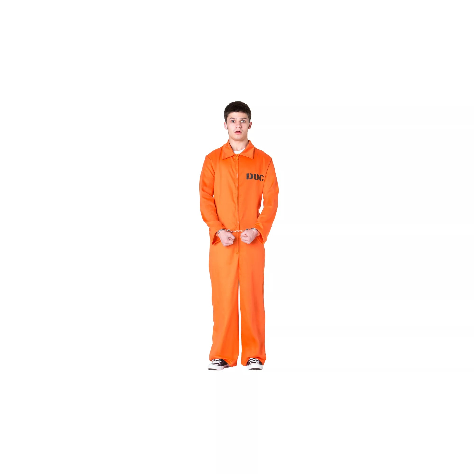 Adult Department of Corrections Prisoner One Piece Costume