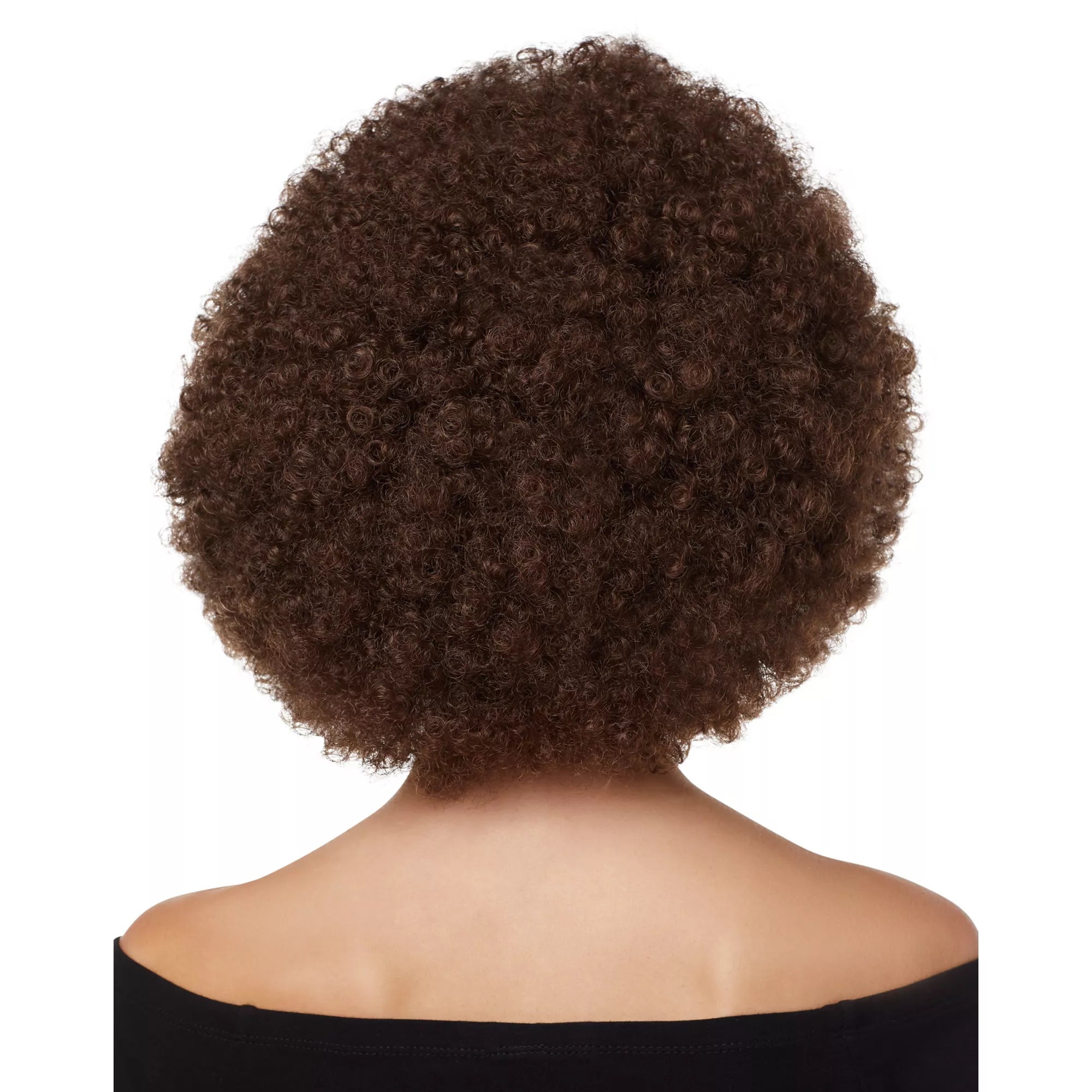 Brown Curly Wig