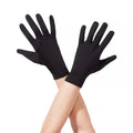 Short Black Gloves
