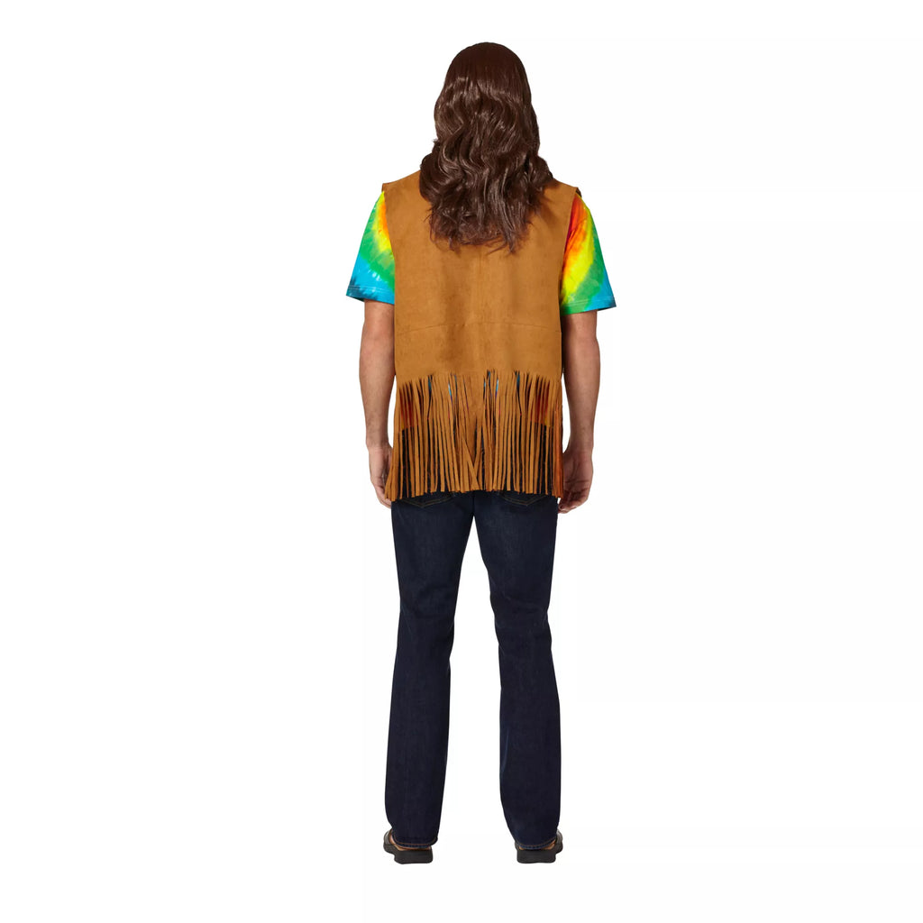 Fringed Suede Hippie Vest