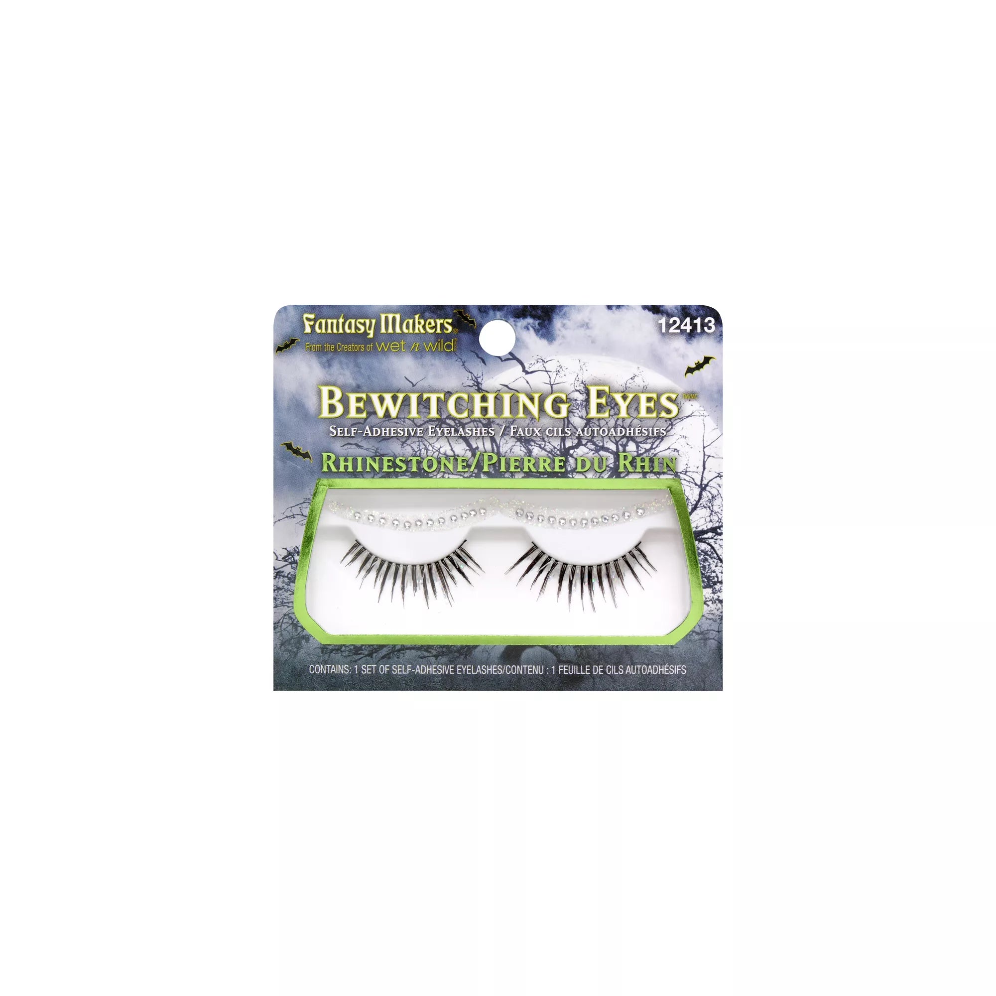 Rhinestone False Lashes