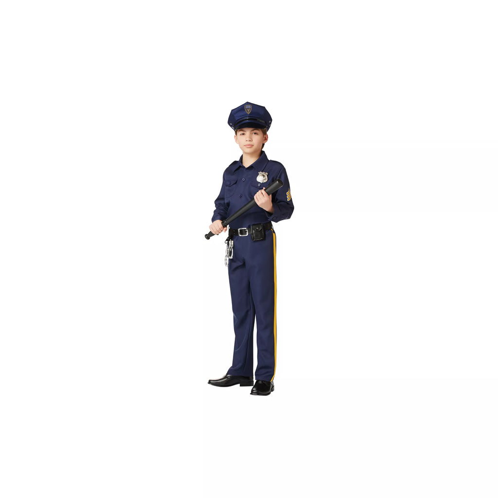 Kids Police Officer Costume Deluxe