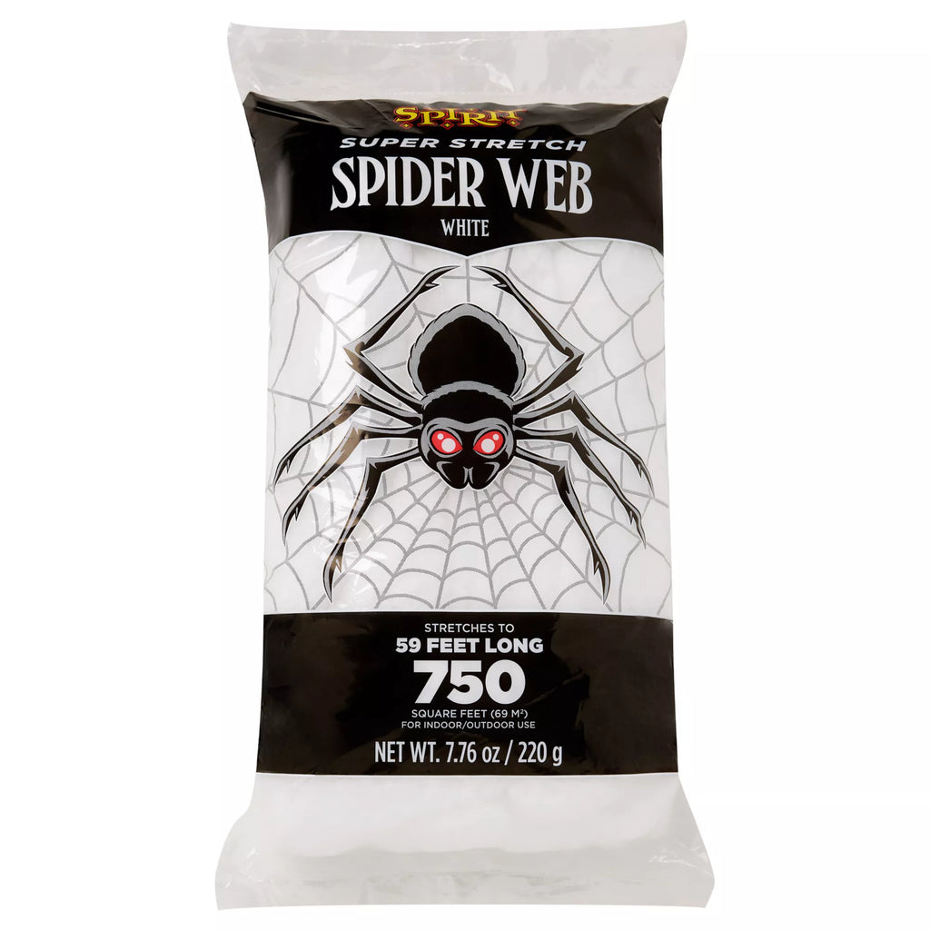 Superstretch Jumbo Bag Spider Web Decoration