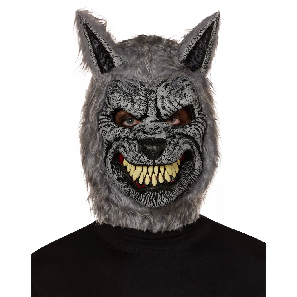 Animotion Gray Werewolf Mask