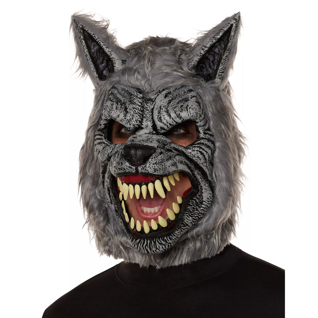 Animotion Gray Werewolf Mask