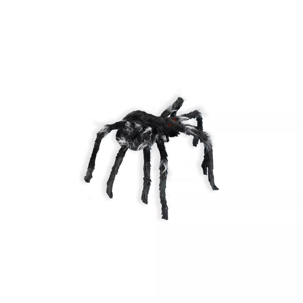 21 In LED Black Jumping Spider Animatronic