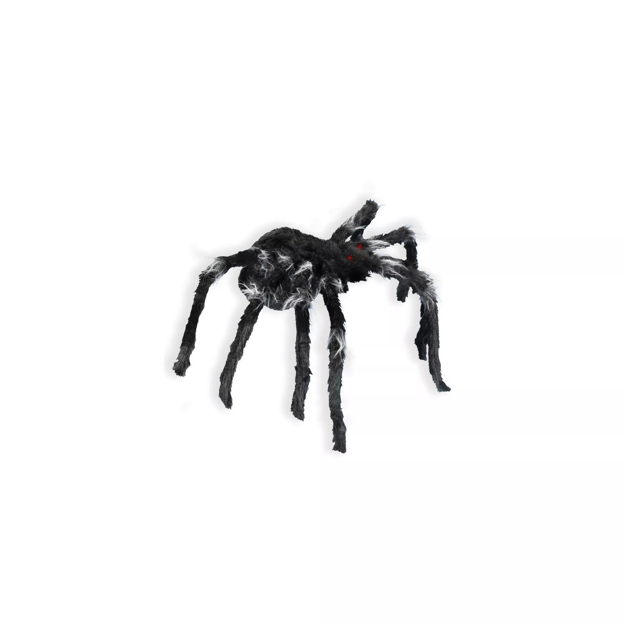 21 In LED Black Jumping Spider Animatronic