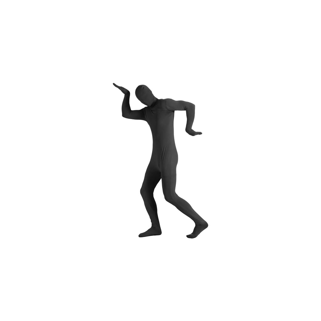 Adult Super Skins Black Zentai Skin Suit Costume