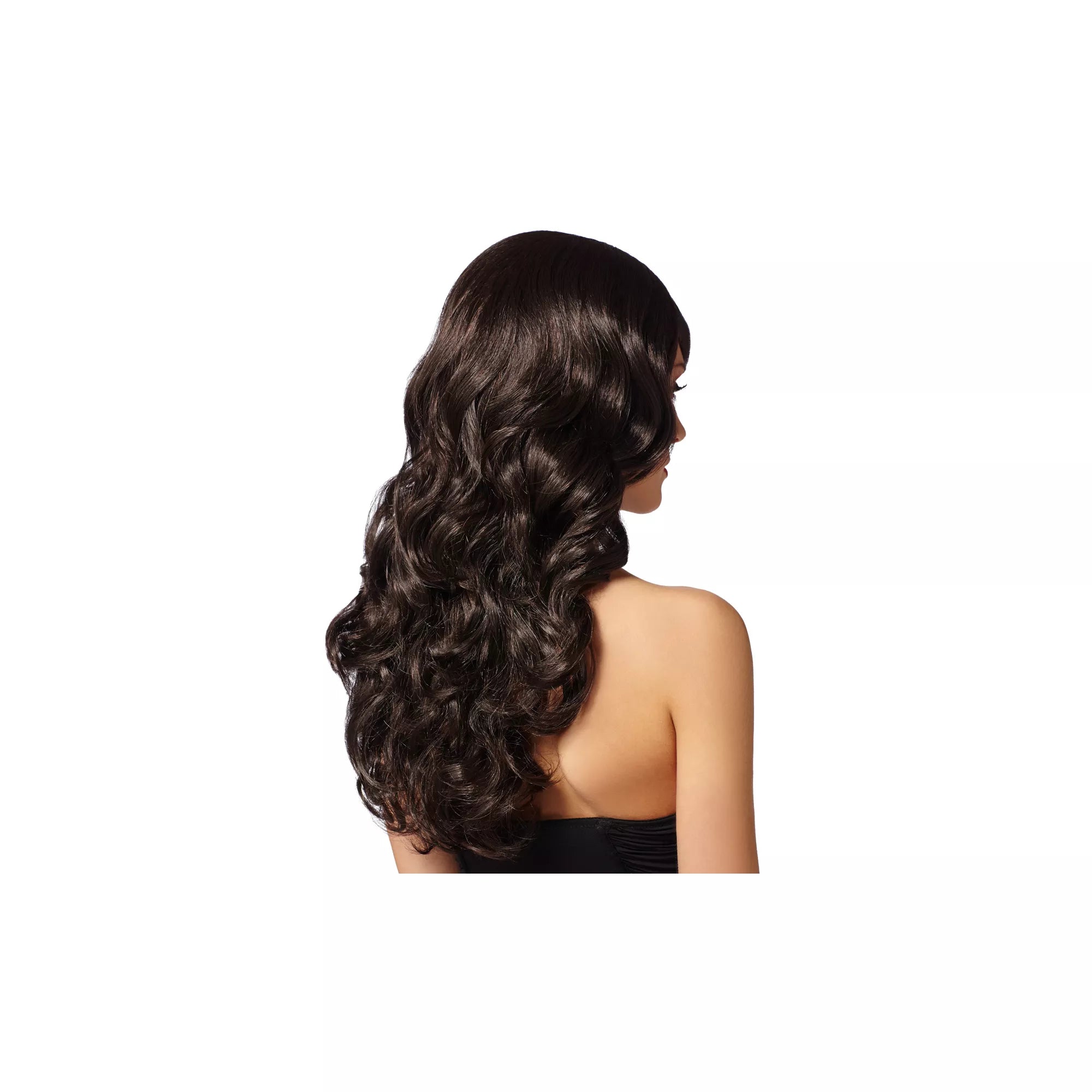 Dark Brown Supermodel Wig