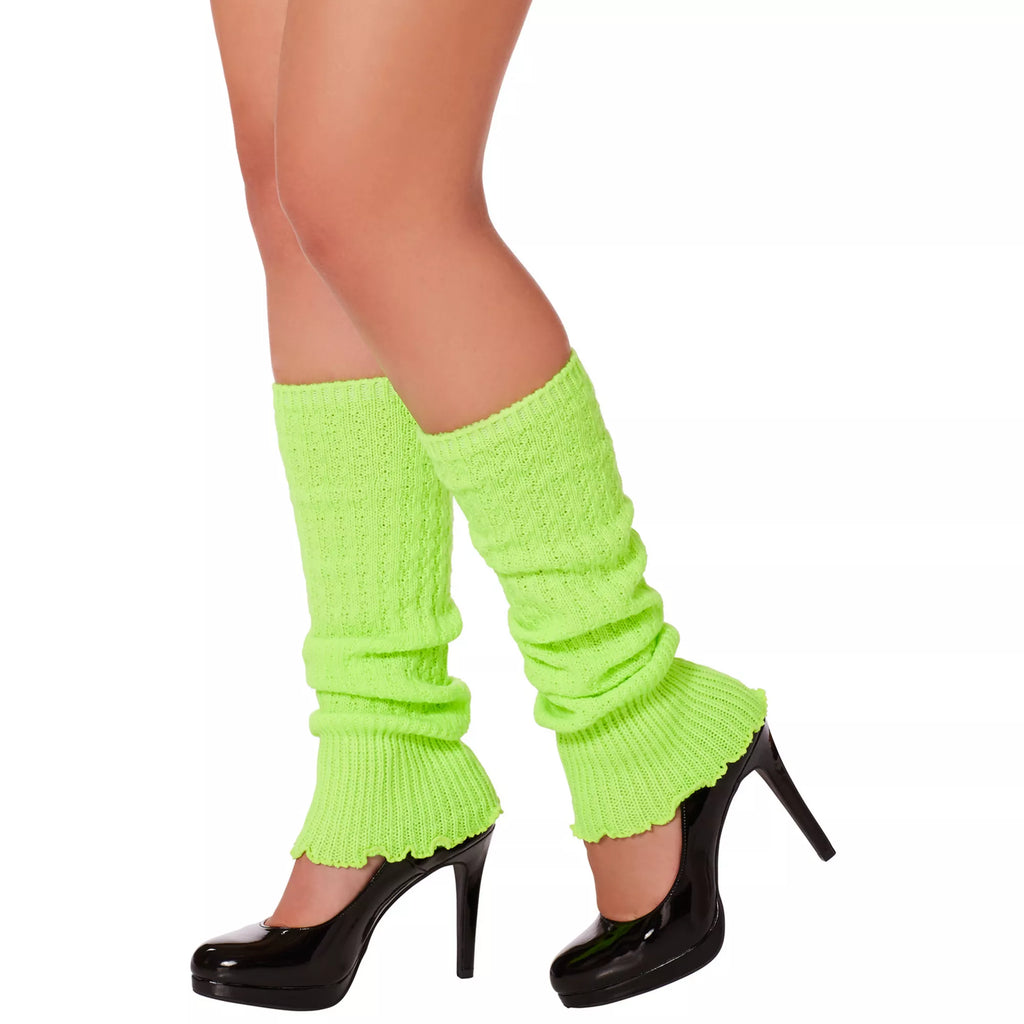 Neon Green Leg Warmers