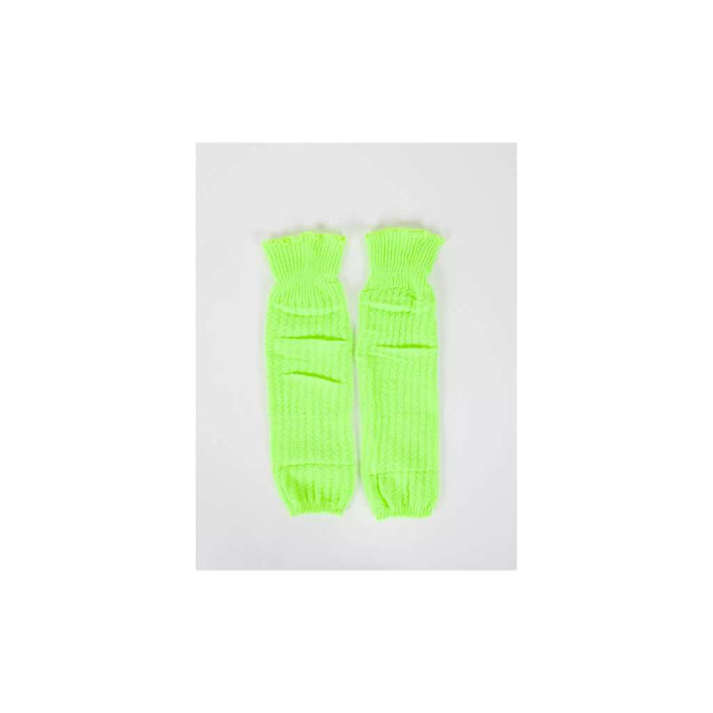 Neon Green Leg Warmers