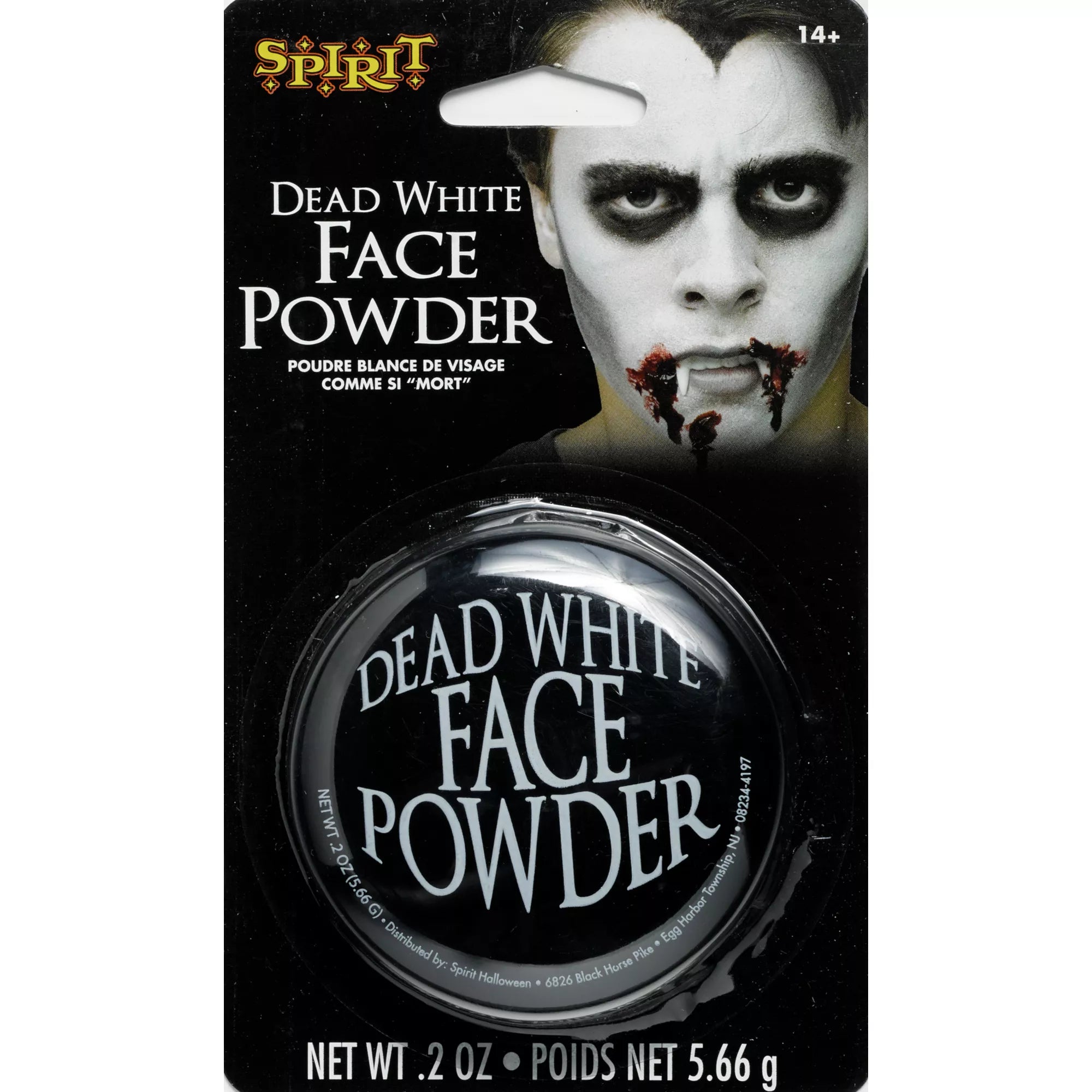 Dead White Face Powder Makeup