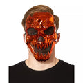 Metallic Pumpkin Mask