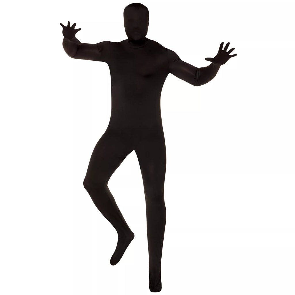 Adult Super Skins Black Zentai Skin Suit Costume