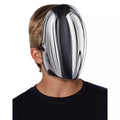 Chrome Faceless Half Mask