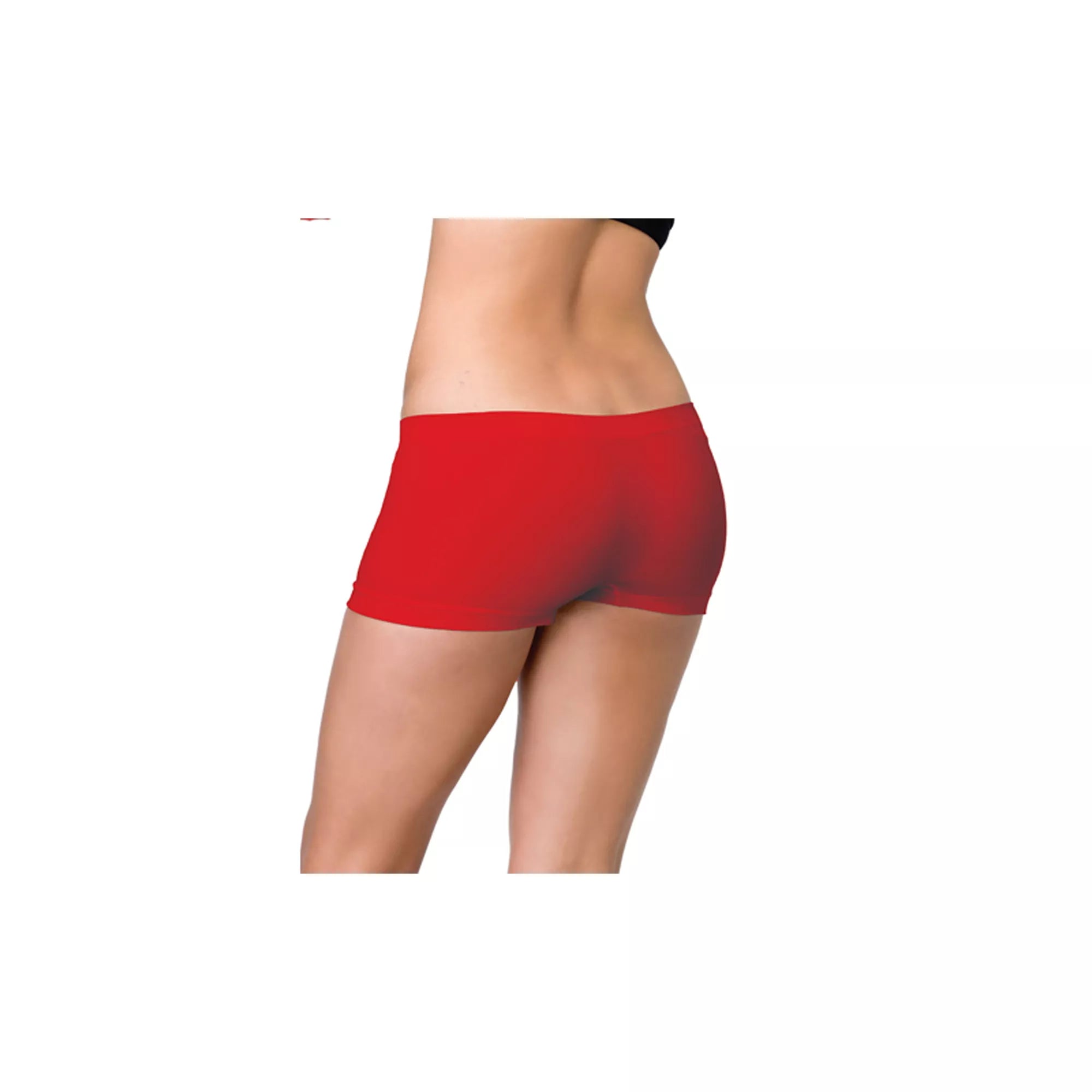 Seamless Boyshort Panties - Red