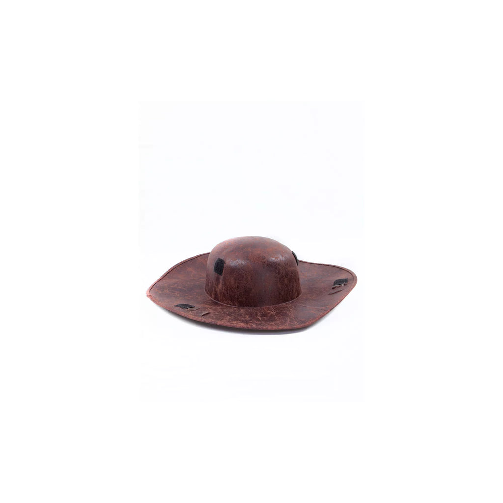 Brown Distressed Pirate Hat