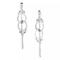Handcuff Silver Earrings