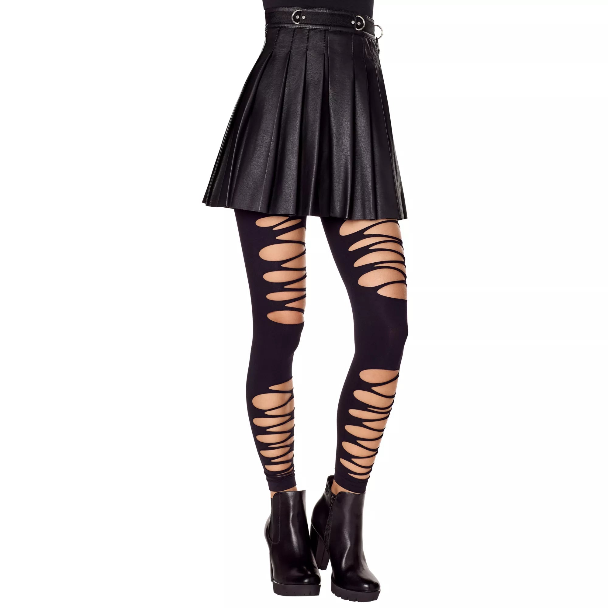 Black Cutout Tights