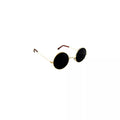 Gold Round Sunglasses
