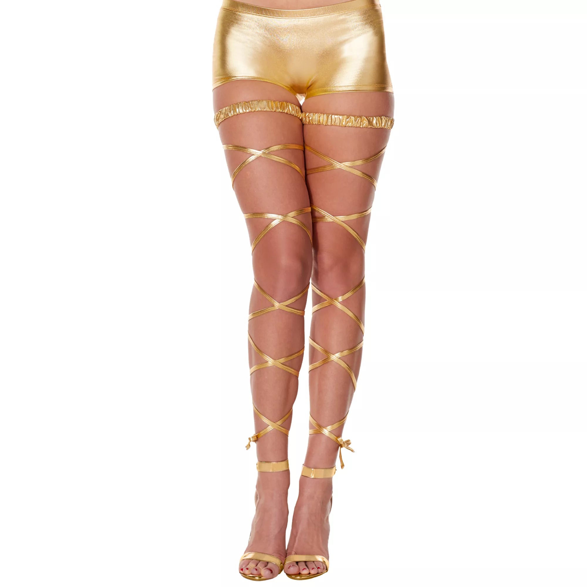 Goddess Gold Leg Wraps
