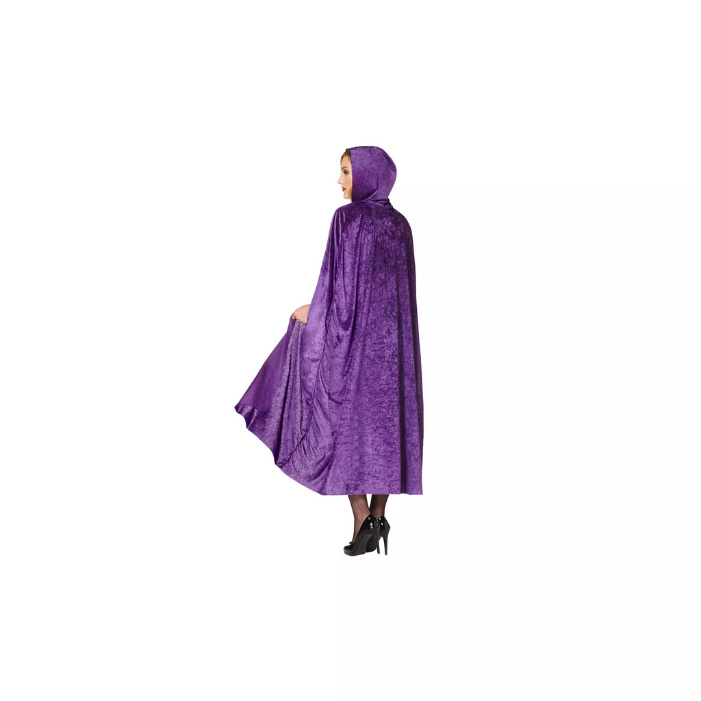 Purple Crush Velvet Cape