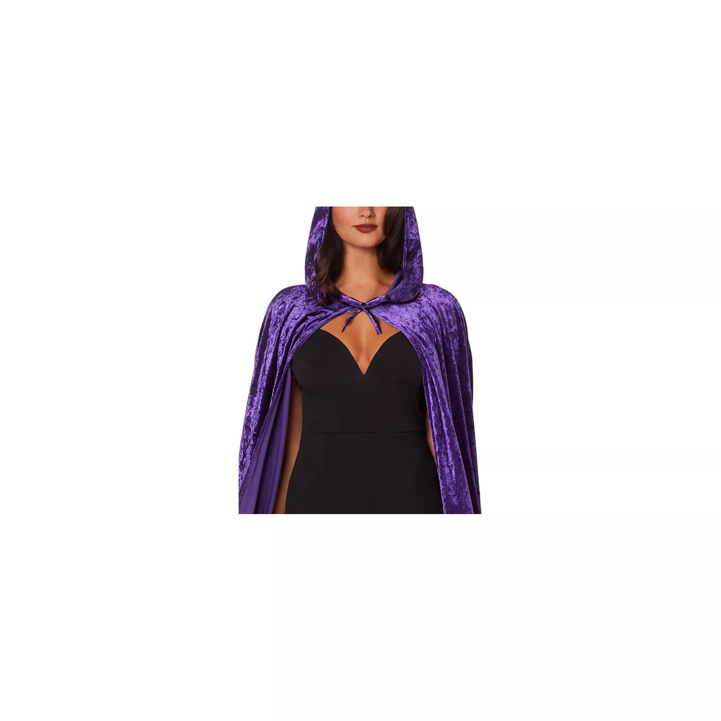 Purple Crush Velvet Cape