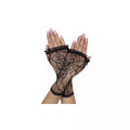 Ruffle Lace Fingerless Gloves