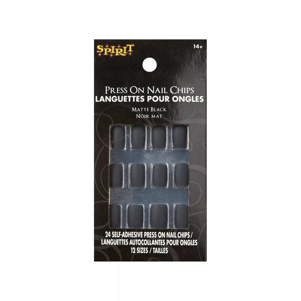 Matte Black Press-On Nails