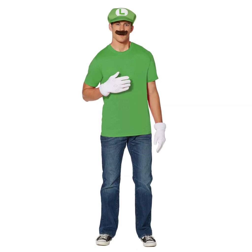 Luigi Costume Kit - Mario Bros