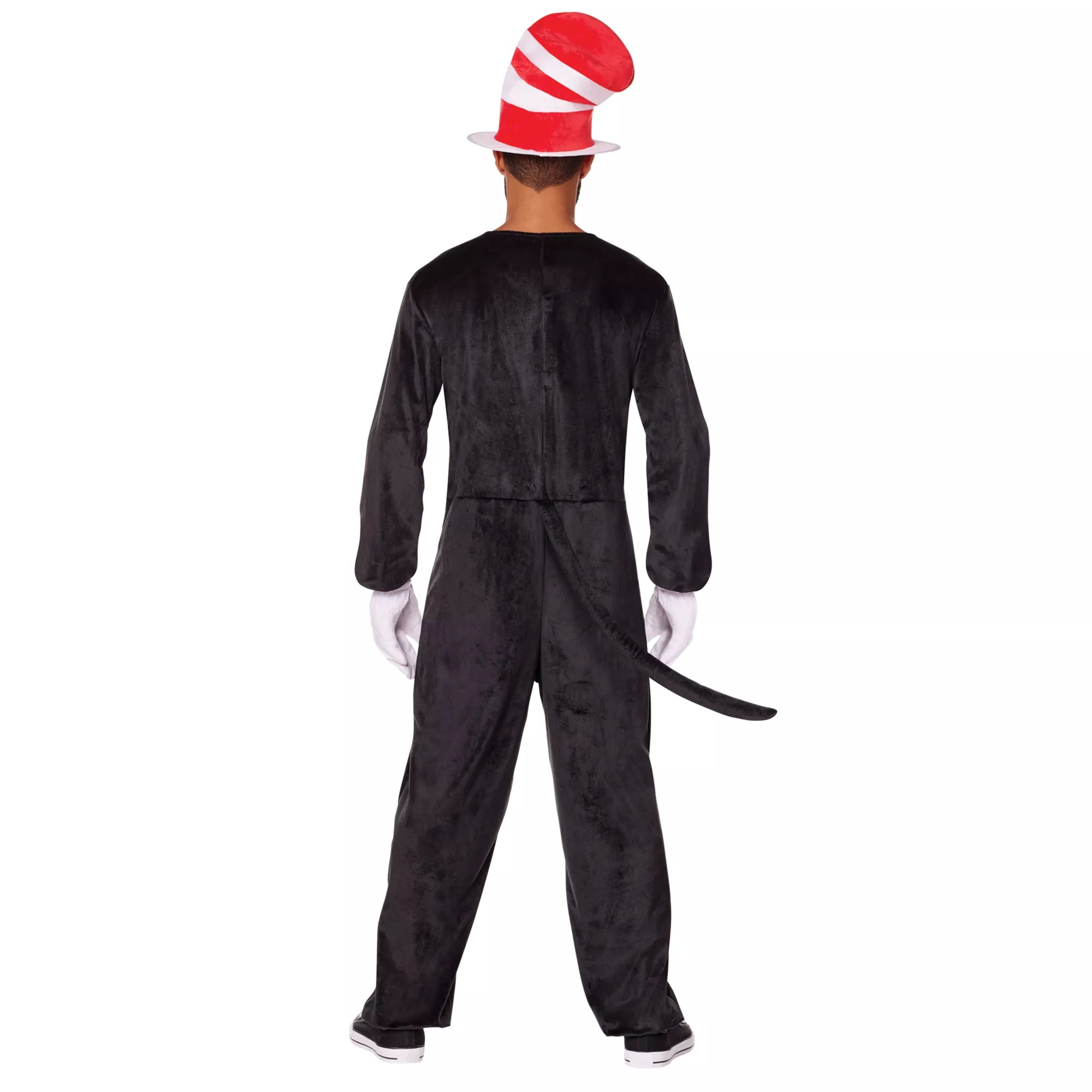Adult Cat in the Hat One Piece Costume - Dr. Seuss