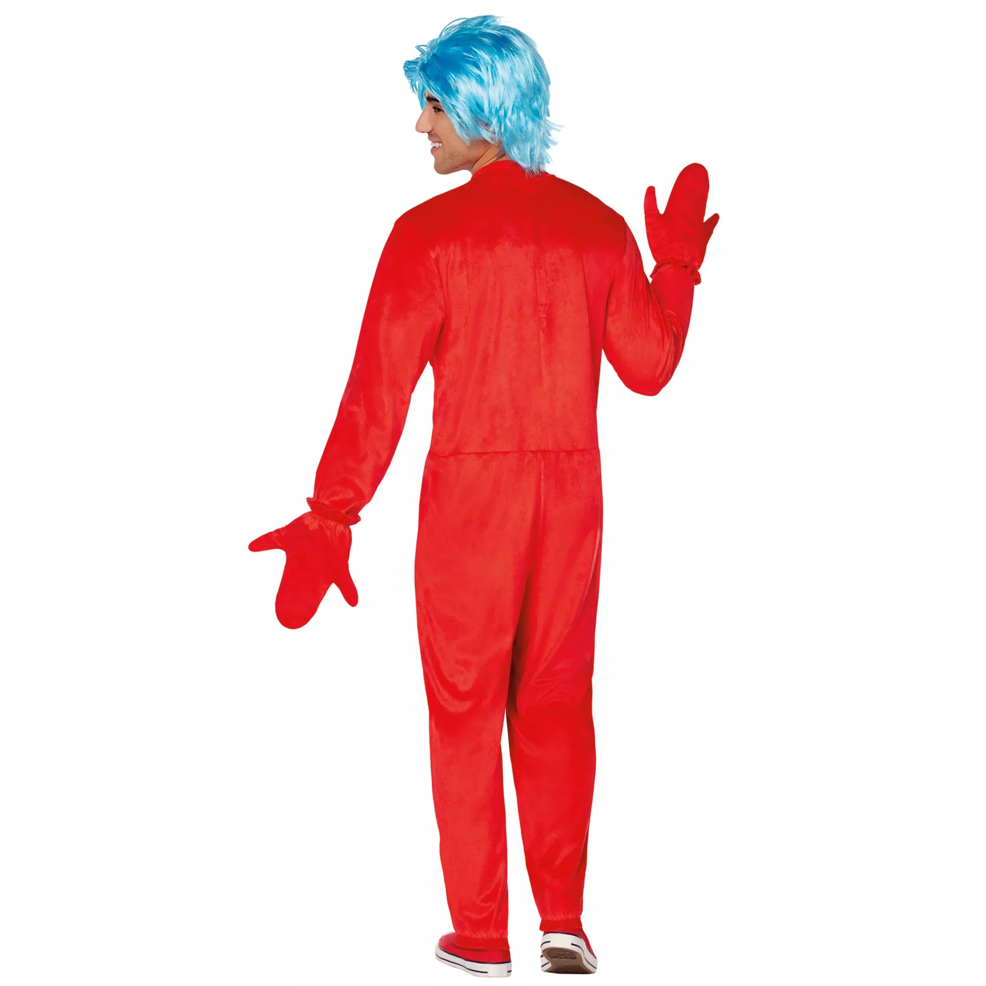 Adult Thing 1 and 2 One Piece Costume - Dr. Seuss