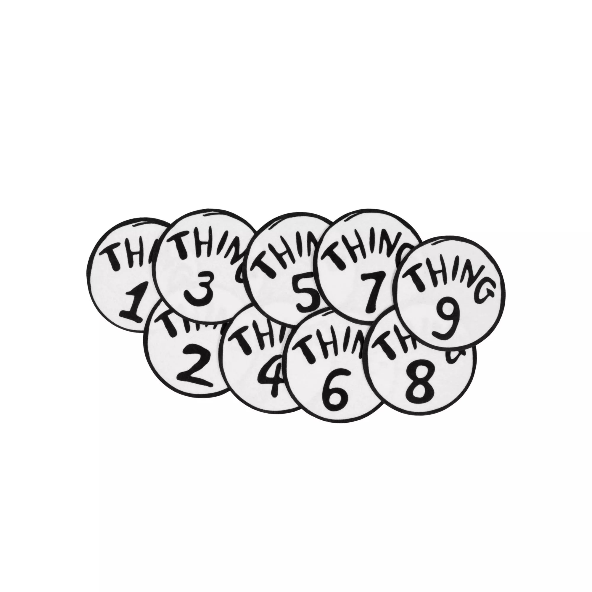 Separate Thing Numbers - Dr. Seuss