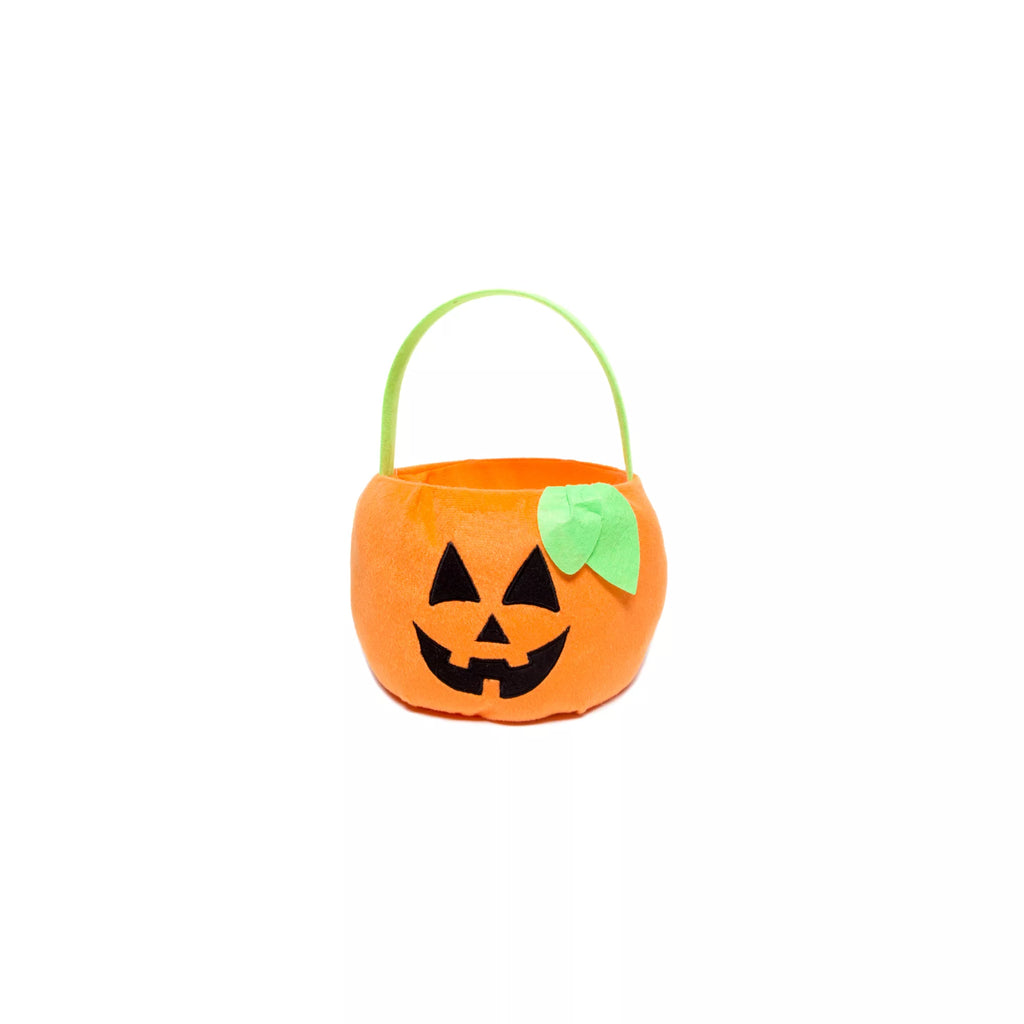 Plush Pumpkin Treat Bucket