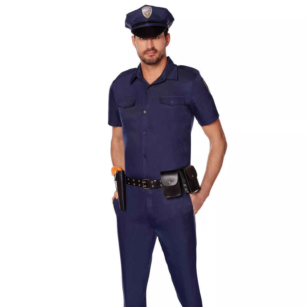 Adult Police Officer Costume Deluxe