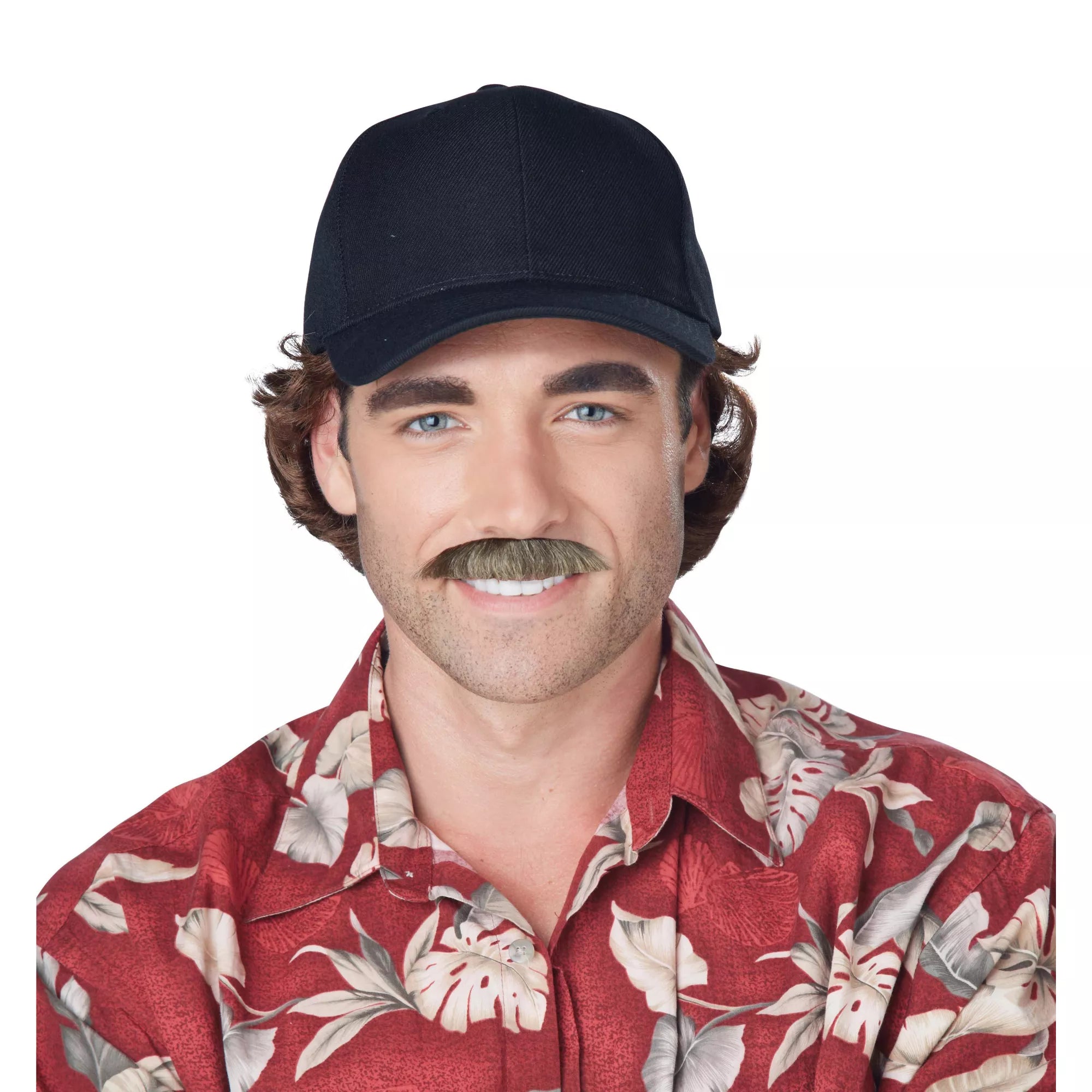 The Magnum Brown Mustache