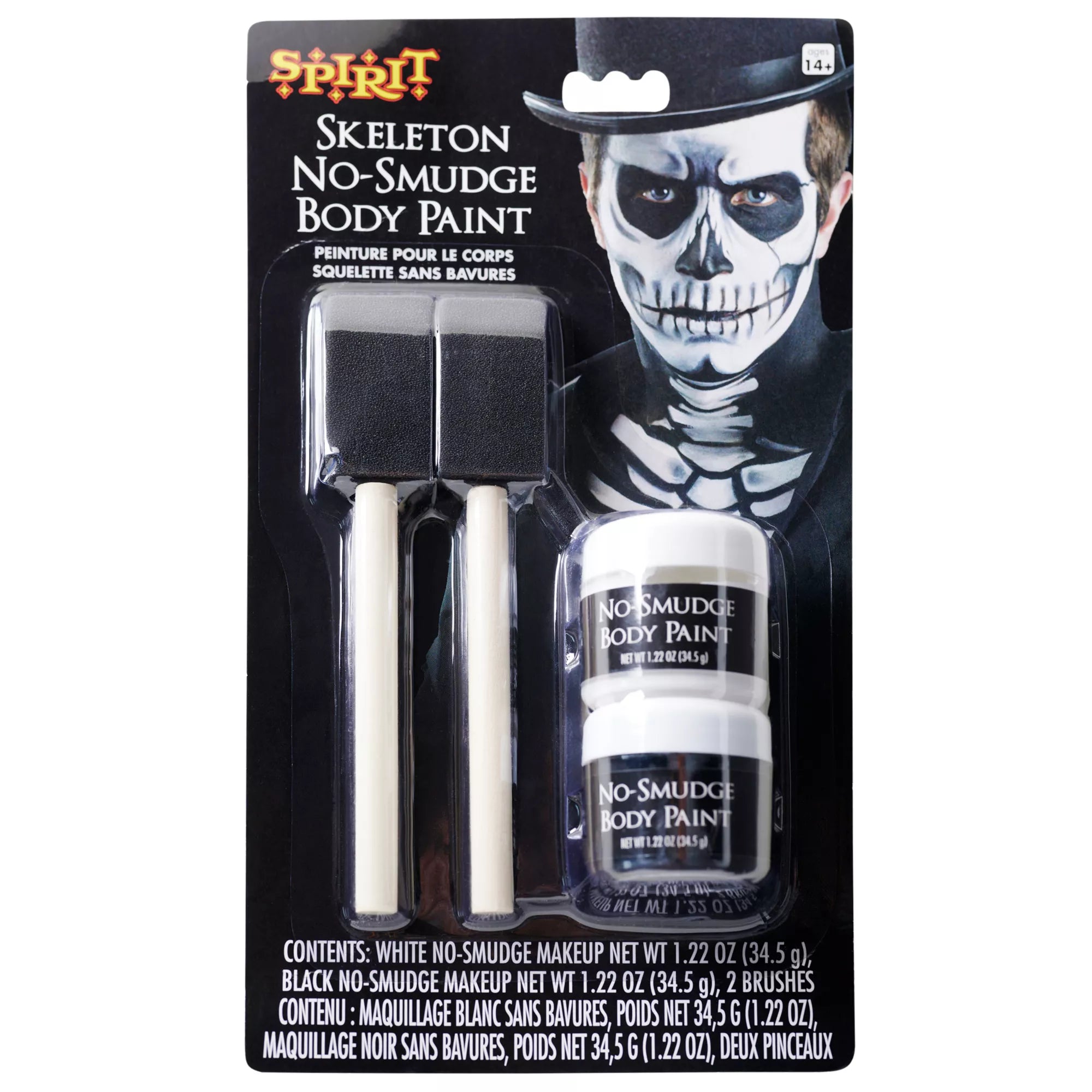 Skeleton Body Paint Makeup Kit