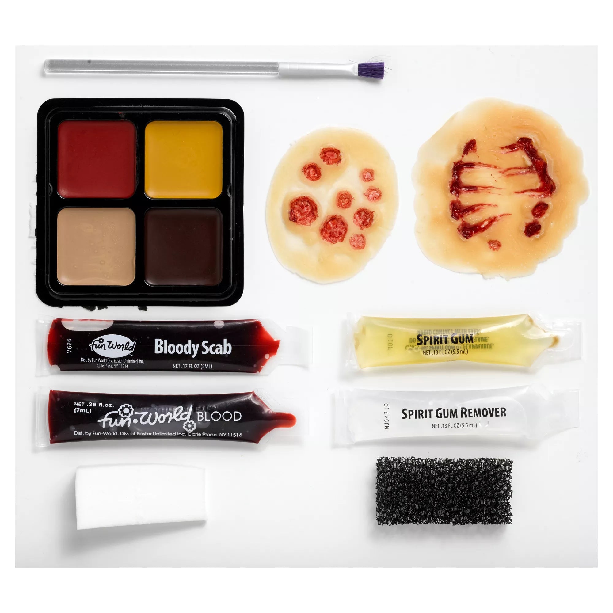 Zombie Makeup Kit Deluxe