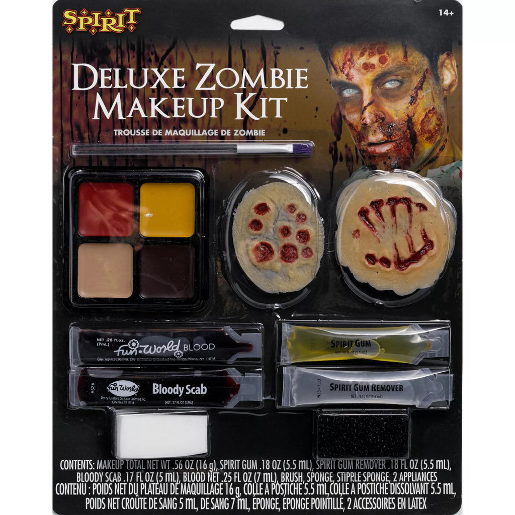 Zombie Makeup Kit Deluxe