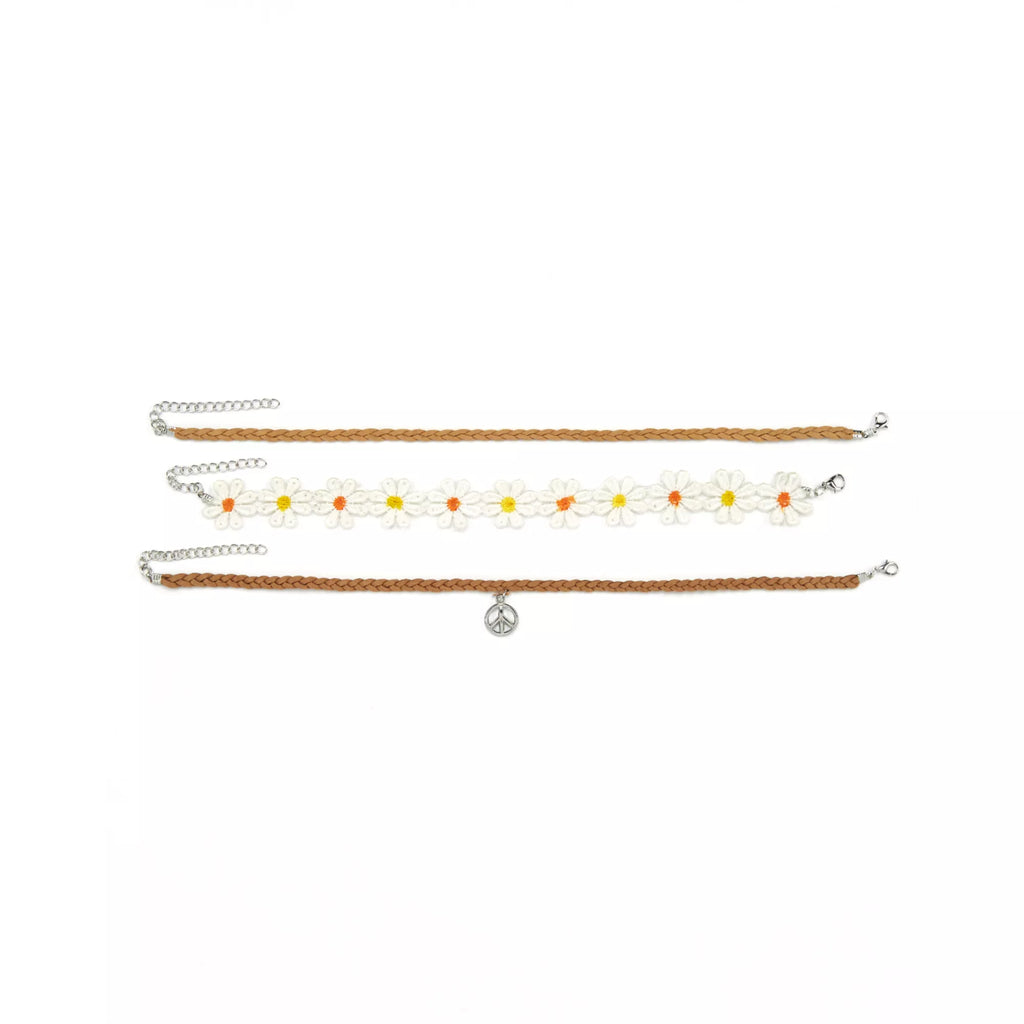 Hippie Choker Necklace Set