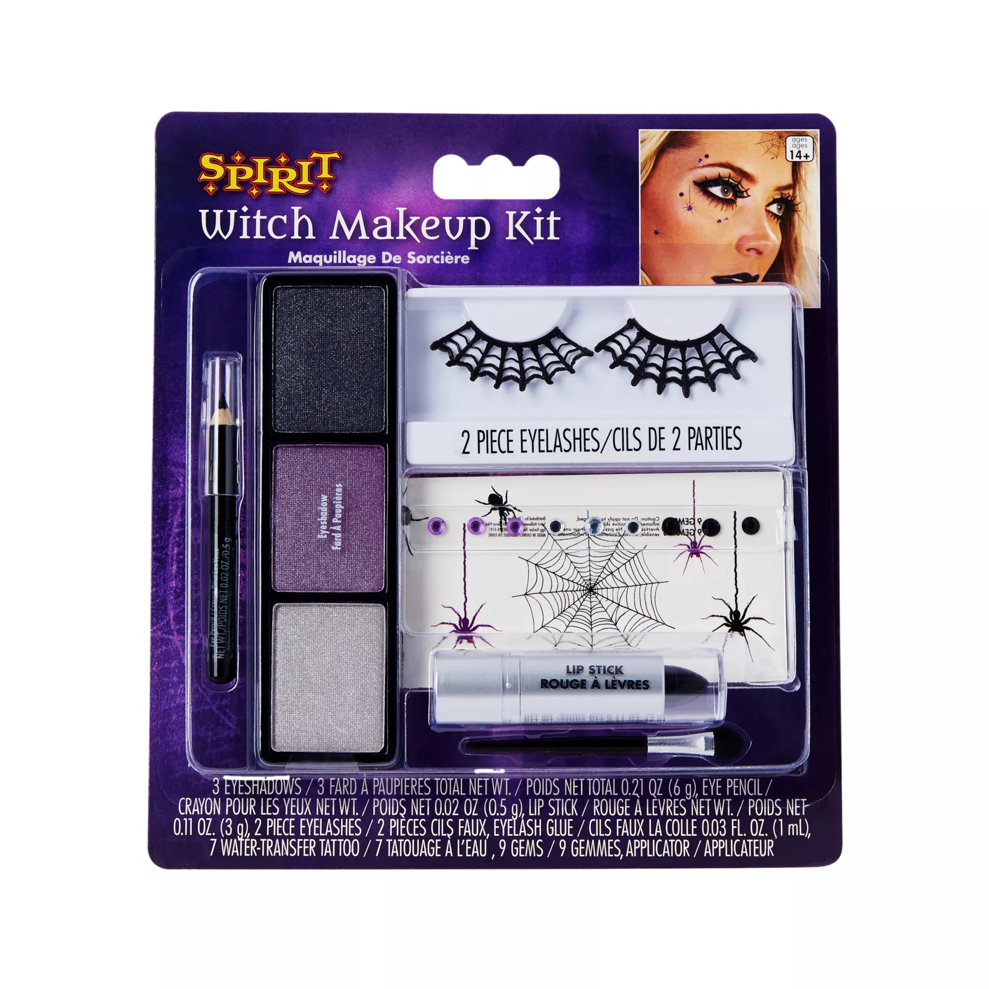 Witch Spider Web Makeup Kit