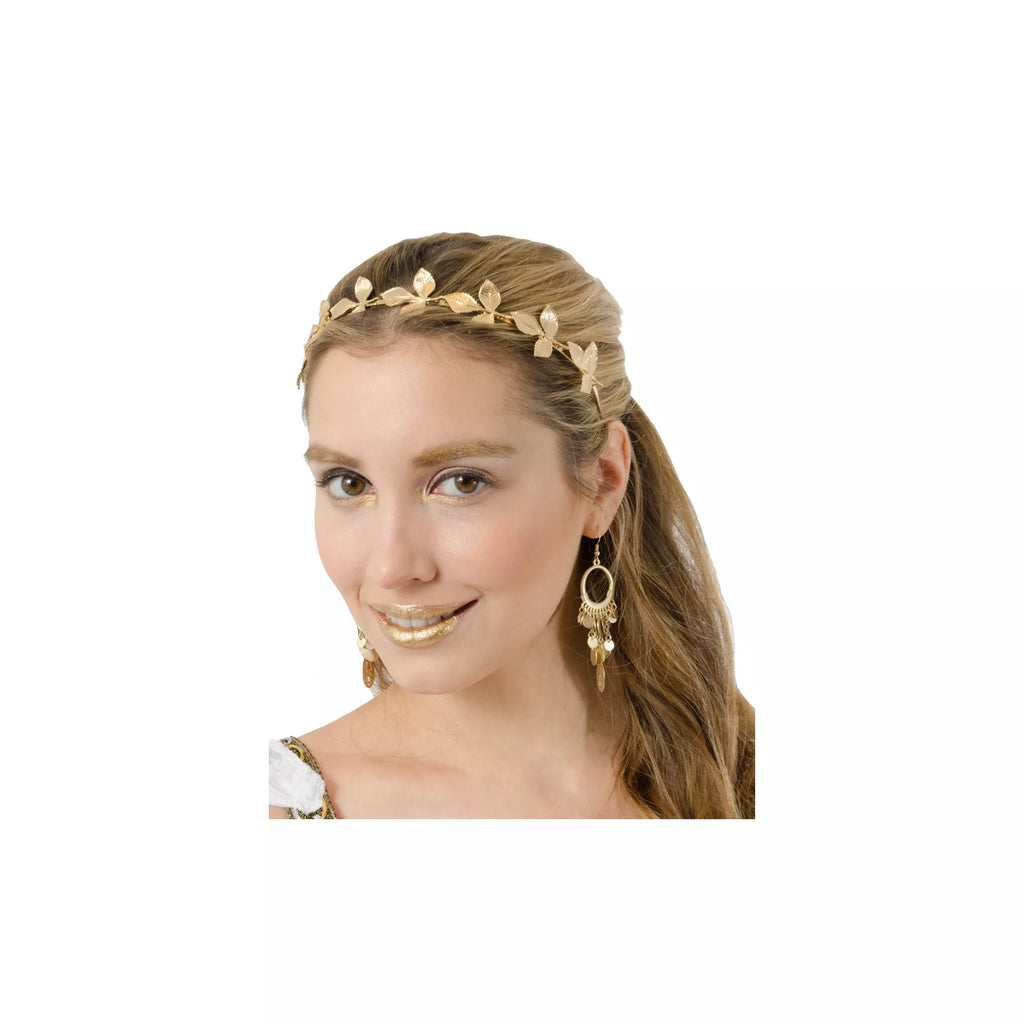 Metal Leaf Crown