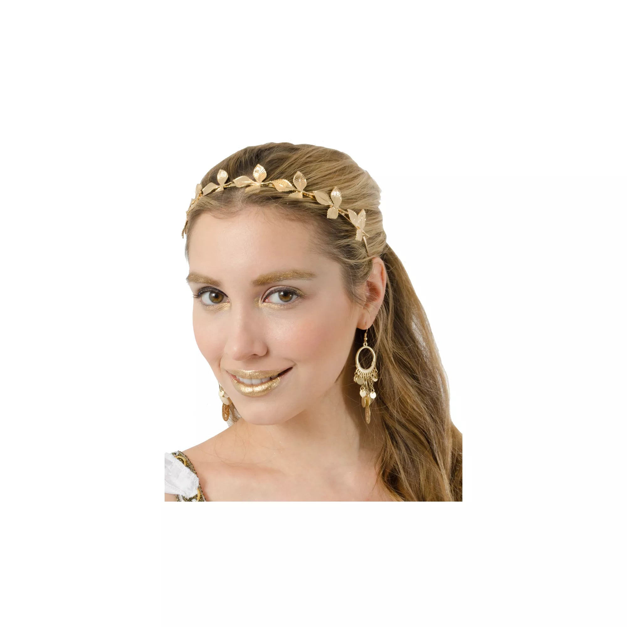 Metal Leaf Crown