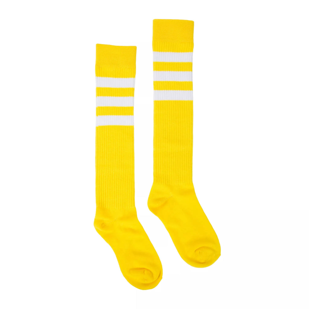 Colored Striped Knee High Socks