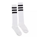 Black Striped Knee High Socks